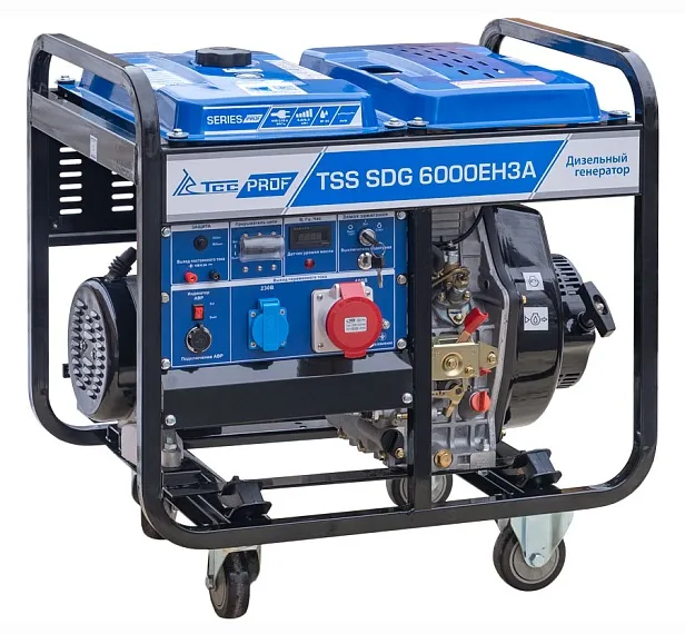 Дизельный генератор ТСС SDG 6000EH3A