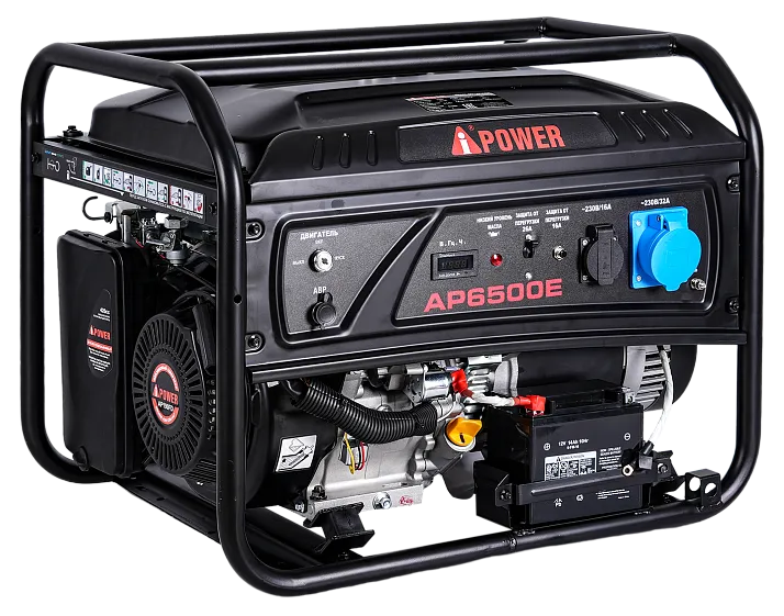 Бензиновый генератор A-iPower Lite AP6500E с АВР