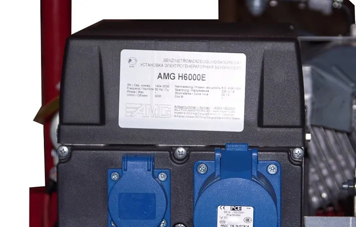 Бензиновый генератор AMG H 6000E