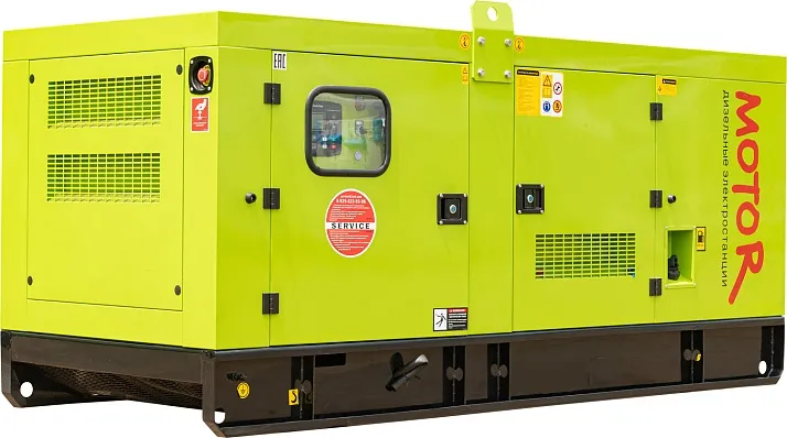 Дизельный генератор Motor АД80-T400 R в кожухе с АВР