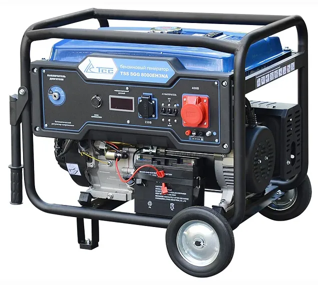 Бензиновый генератор ТСС SGG 8000 EH3NA с АВР