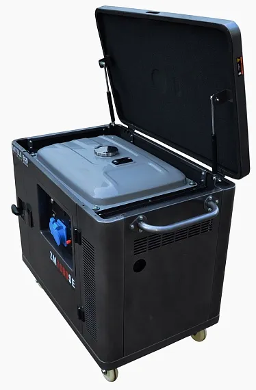 Бензиновый генератор Mitsui Power ZM 7000 SE в кожухе с АВР