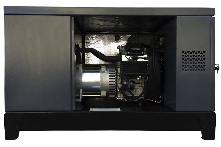 Газовый генератор Genese Standard 12000 Neva в кожухе с АВР