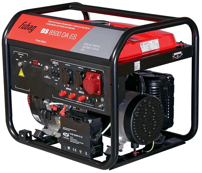 Бензиновый генератор Fubag BS 8500 DA ES