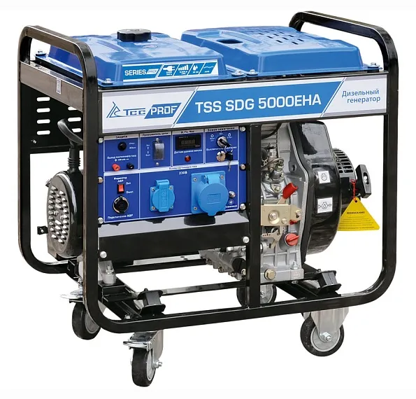 Дизельный генератор ТСС SDG 5000EHA