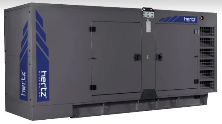 Дизельный генератор Hertz HG 357 HD в кожухе