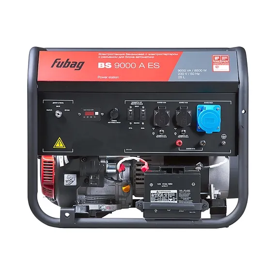 Бензиновый генератор Fubag BS 9000 A ES с АВР
