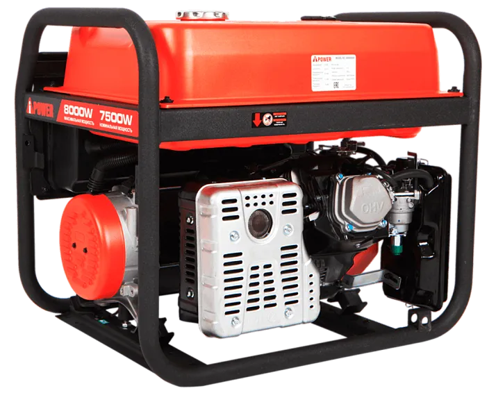 Портативный бензиновый генератор A-iPower A8000EAX