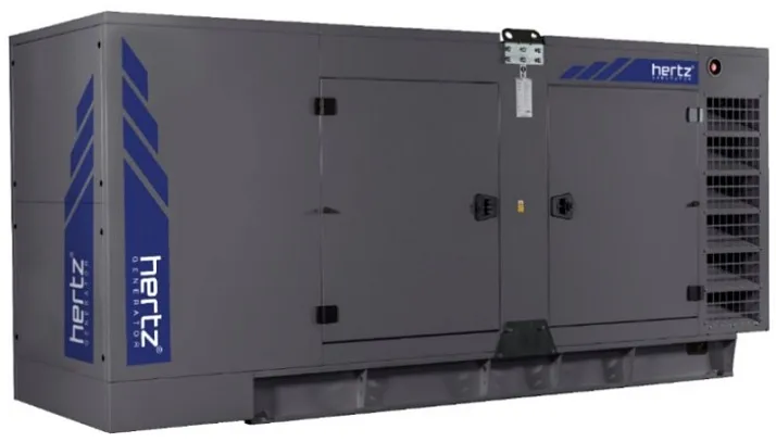 Дизельный генератор Hertz HG 343 PL в кожухе с АВР