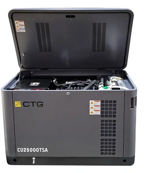 Газовый генератор CTG CU25000TSA с АВР