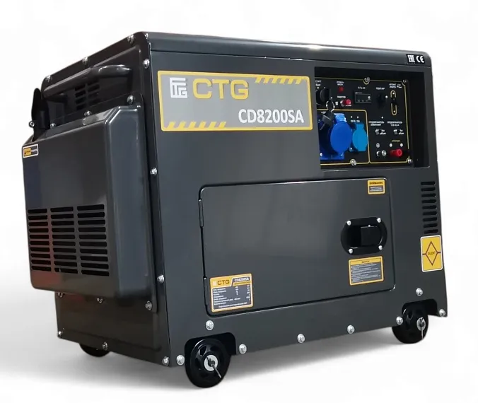 Дизельный генератор CTG CD8200SA с АВР