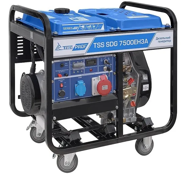 Дизельный генератор ТСС SDG 7500EH3A с АВР