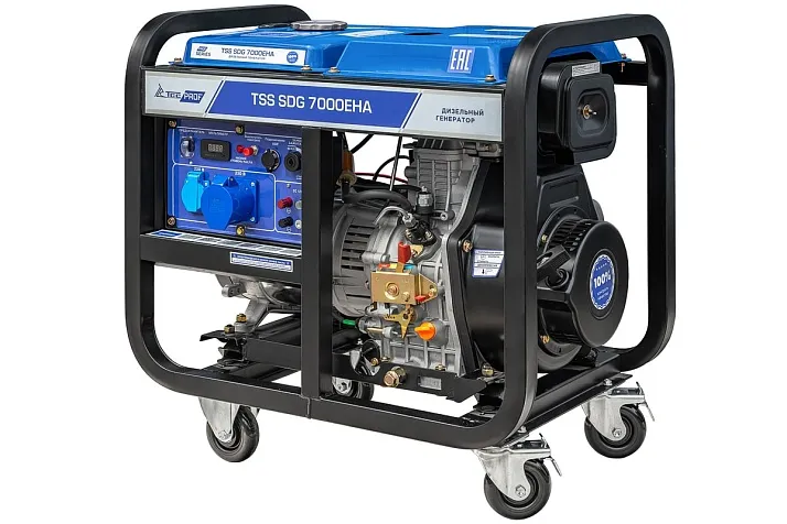 Дизельный генератор ТСС SDG 7000EHA