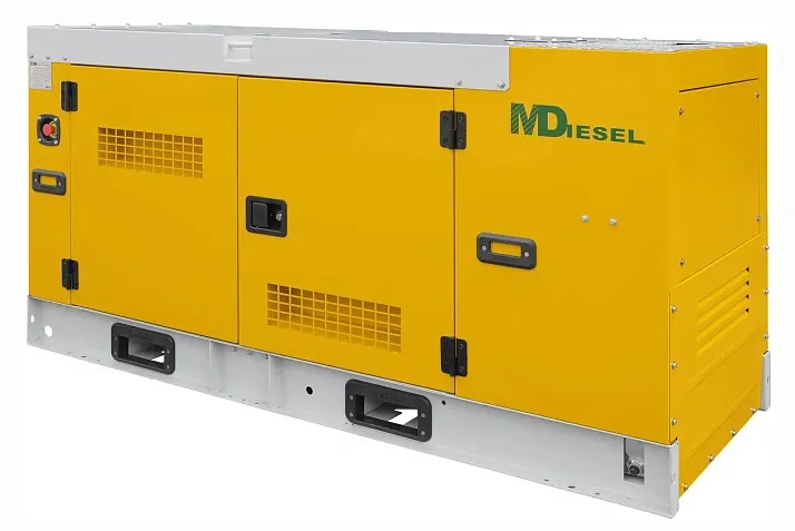 Дизельный генератор MitsuDiesel МД АД-16С-Т400-2РКМ29 (MDA-N 30 4L) в шумозащитном кожухе с АВР