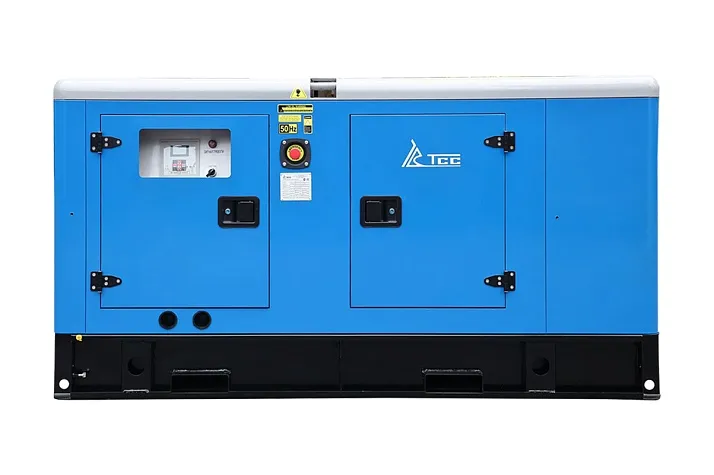 Дизельный генератор ТСС АД-64C-Т400-1РКМ9 в шумозащитном кожухе с АВР