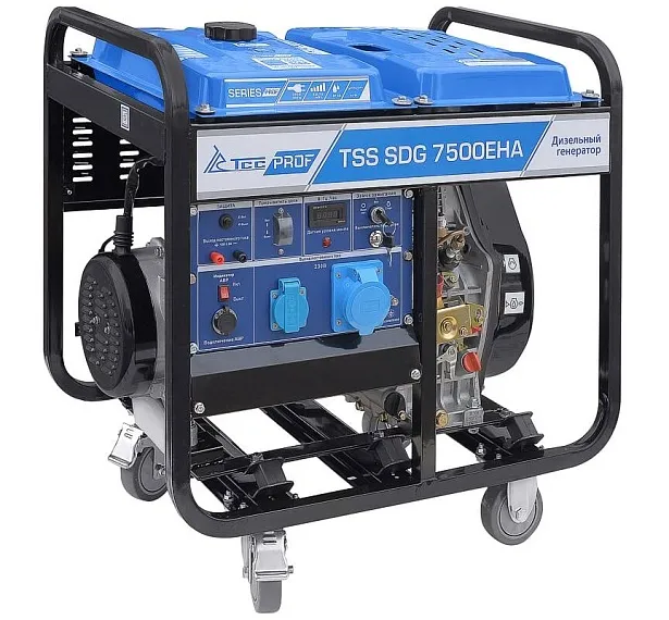 Дизельный генератор ТСС SDG 7500EHA