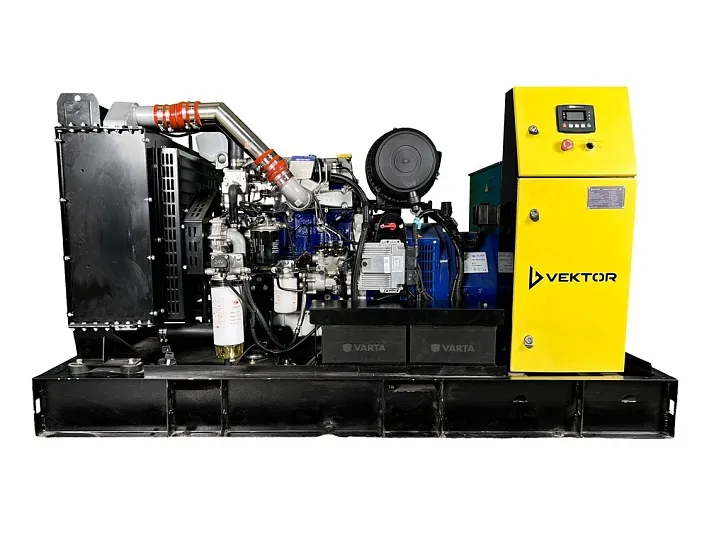Дизельный генератор VEKTOR AD-120Y-T400 в контейнере с АВР