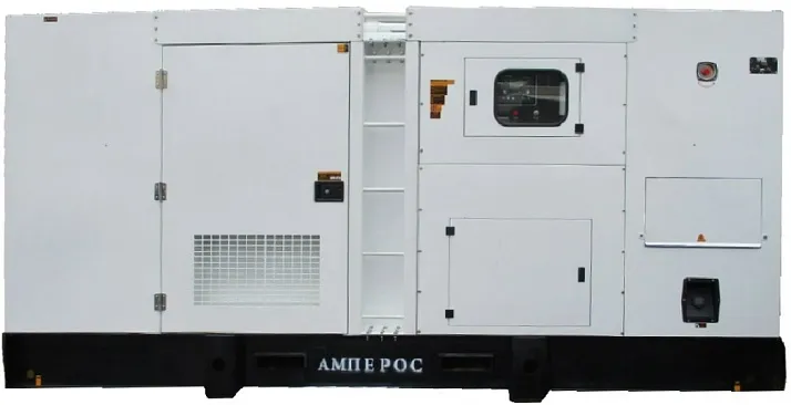 Дизельный генератор АМПЕРОС АД 750-Т400 в кожухе с АВР