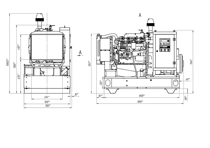 Дизельный генератор ПСМ АД-30