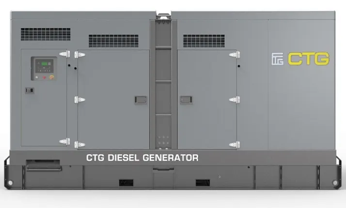 Дизельный генератор CTG 110C в кожухе с АВР