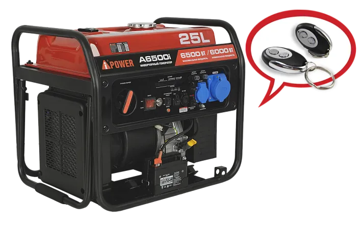 Инверторный бензиновый генератор A-iPower A6500i