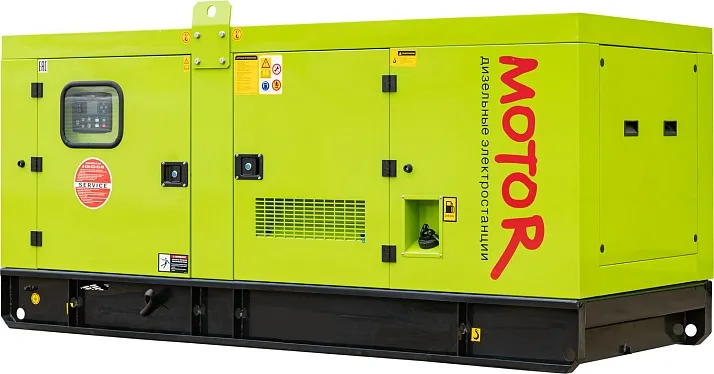 Дизельный генератор Motor АД80-T400 R в кожухе с АВР